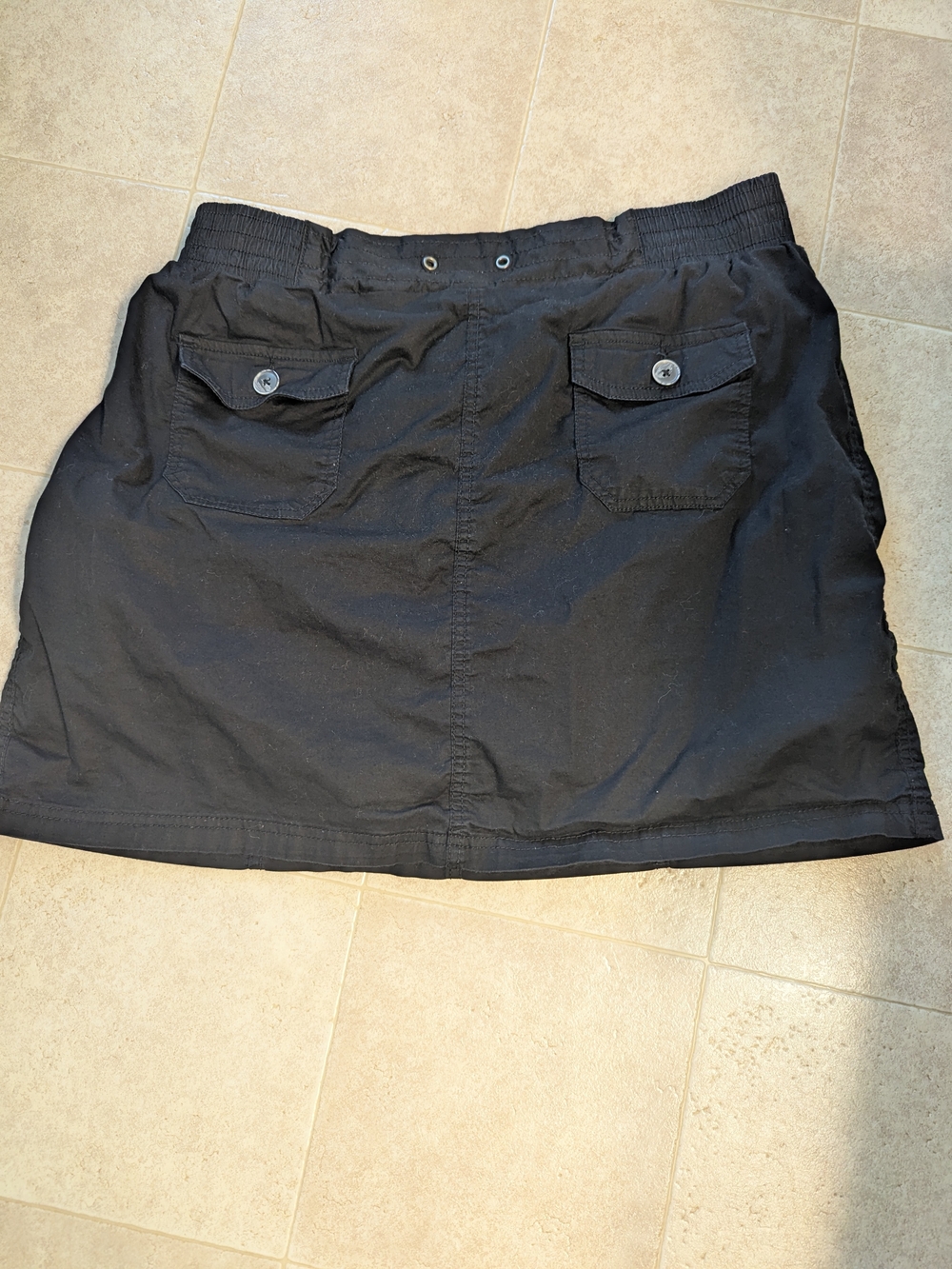 Classic Black Casual Women's Skirt